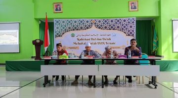 Gelar Kaderisasi Da’i dan Da’iah, Ma’had Al-Jami’ah IAIN Ternate Undang Pemateri dari Komisi Dakwah MUI Kota Ternate.